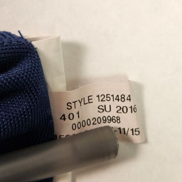 Under Armour 1251484 Men's UA Freedom Logo Short Slv. Polo Golf Shirt Navy - Picture 7 of 7